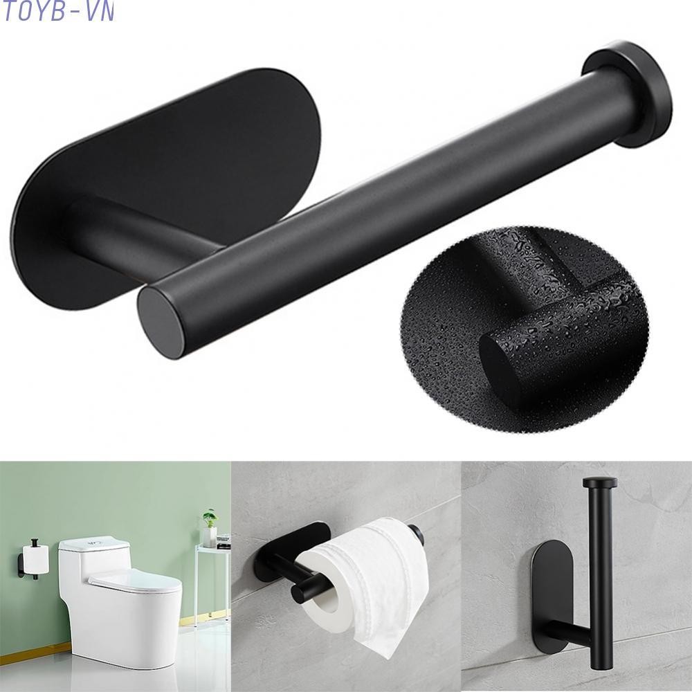 【TOYBOX】Easy Mount Adhesive Toilet Paper Holder Keeps Your Rolls Neatly Organized