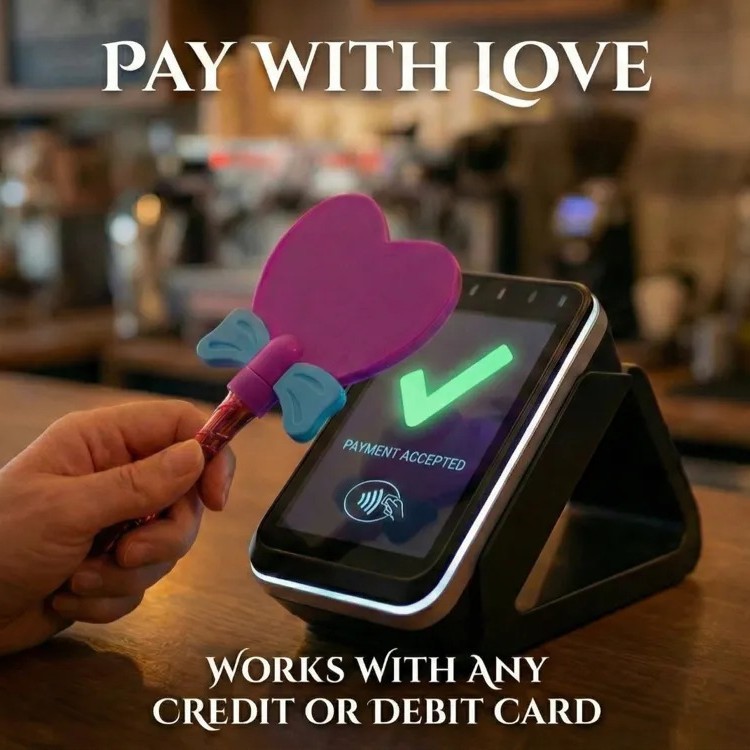 Sản phẩm mới In 3D Light Touch Alipay Wand Thích hợp cho bữa tiệc Không tiếp xúc Thẻ tín dụng Alipay