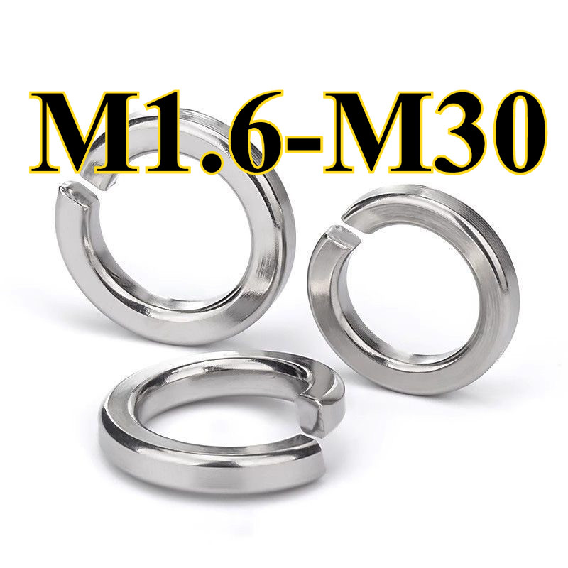 Long đền ve, Long đền Inox 304 Vòng Đệm Chống Rung, Chống Tự Tháo - Cho Bulong   GB93 long đền vênh 