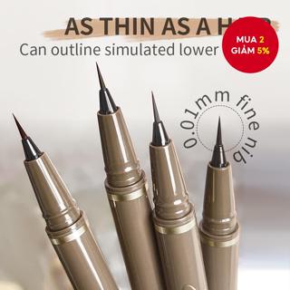  Bút kẻ mắt dạng lỏng mịn Chống thấm nước Không vết bẩn Trang điểm mắt lâu dài 
