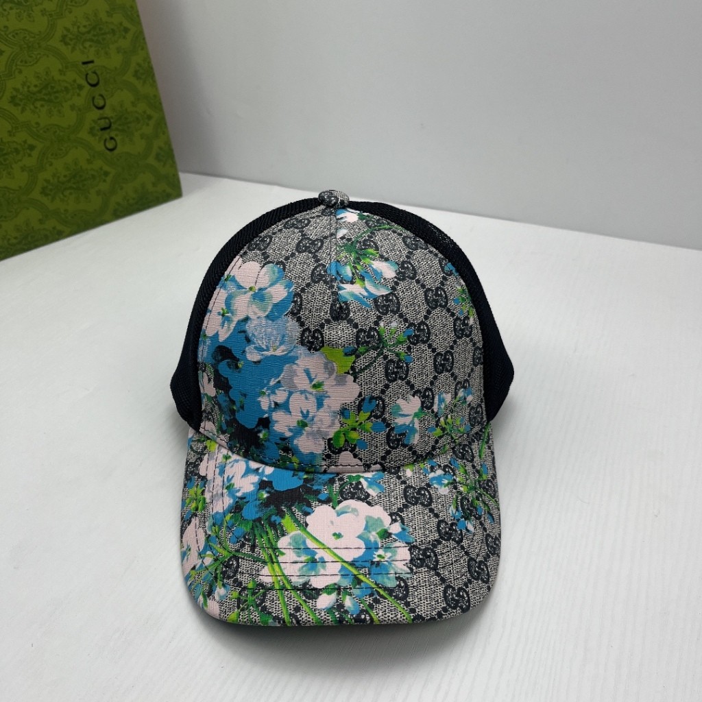 Mũ bóng chày nữ hoa Gucci Mũ lưới thoáng khí CỦA TÔI