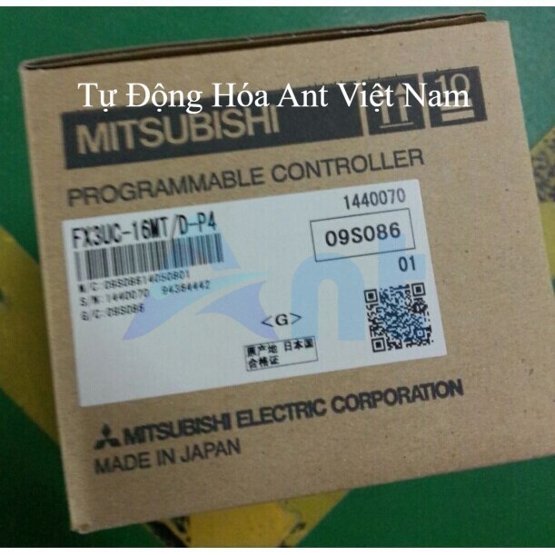 Bộ Lập Trình FX3UC-16MT/D-P4 | Mitsubishi Nguyên Bản Nhỏ Gọn PLC  Tổng Phân Phối 4 Trục Xung PLC