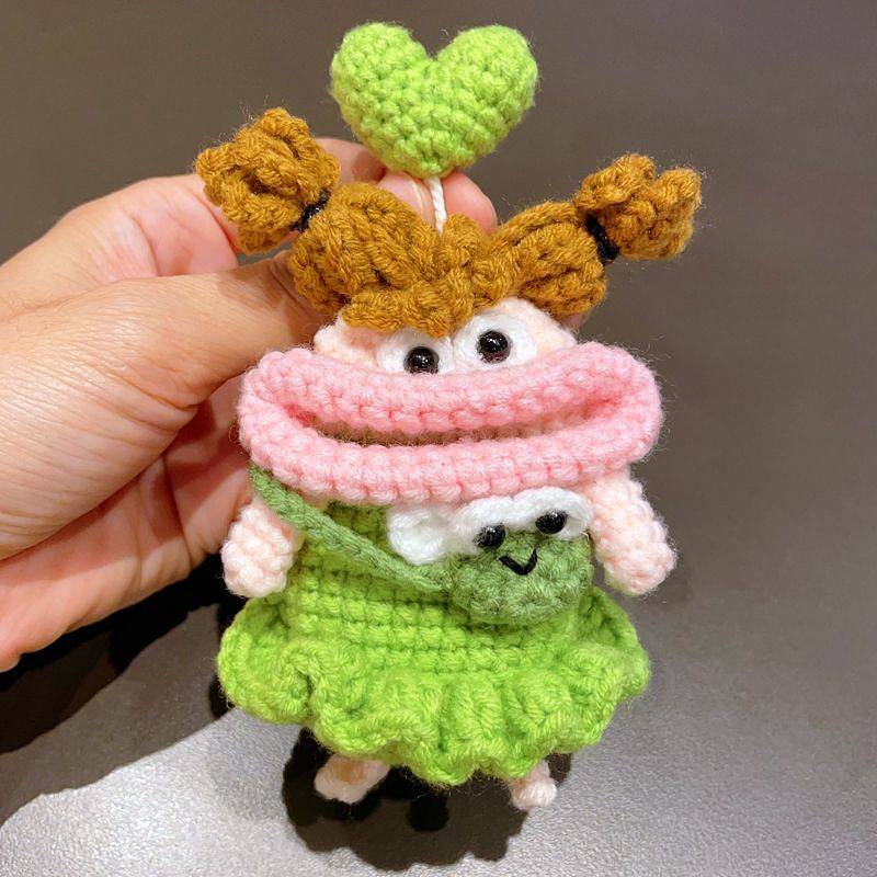 Big Mouth Doll Key Case Car Universal Key Protector Case Buckle Car Pendant Sausage Mouth Key Cover 