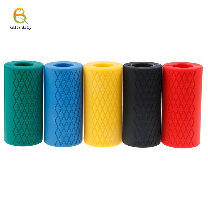 Que tạ Silicone tăng grip, chống trượt cho người tập cử tạ