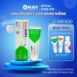  Kem Đánh Răng Ortho Kin Cho Răng Niềng Chỉnh Nha 75ml 