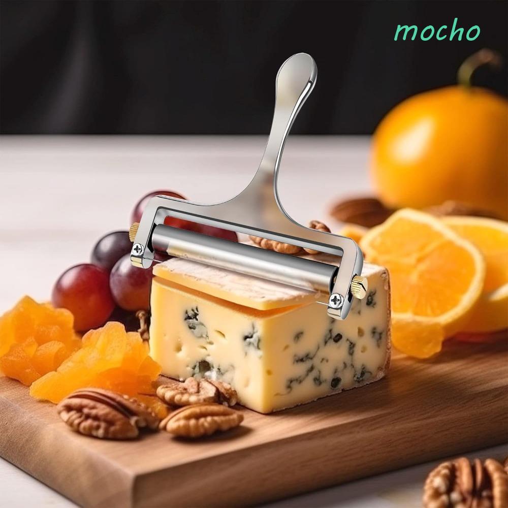 Máy thái phô mai MOCHO, Độ dày có thể điều chỉnh với máy thái bơ dây thay thế, Dụng cụ phô mai nhà b