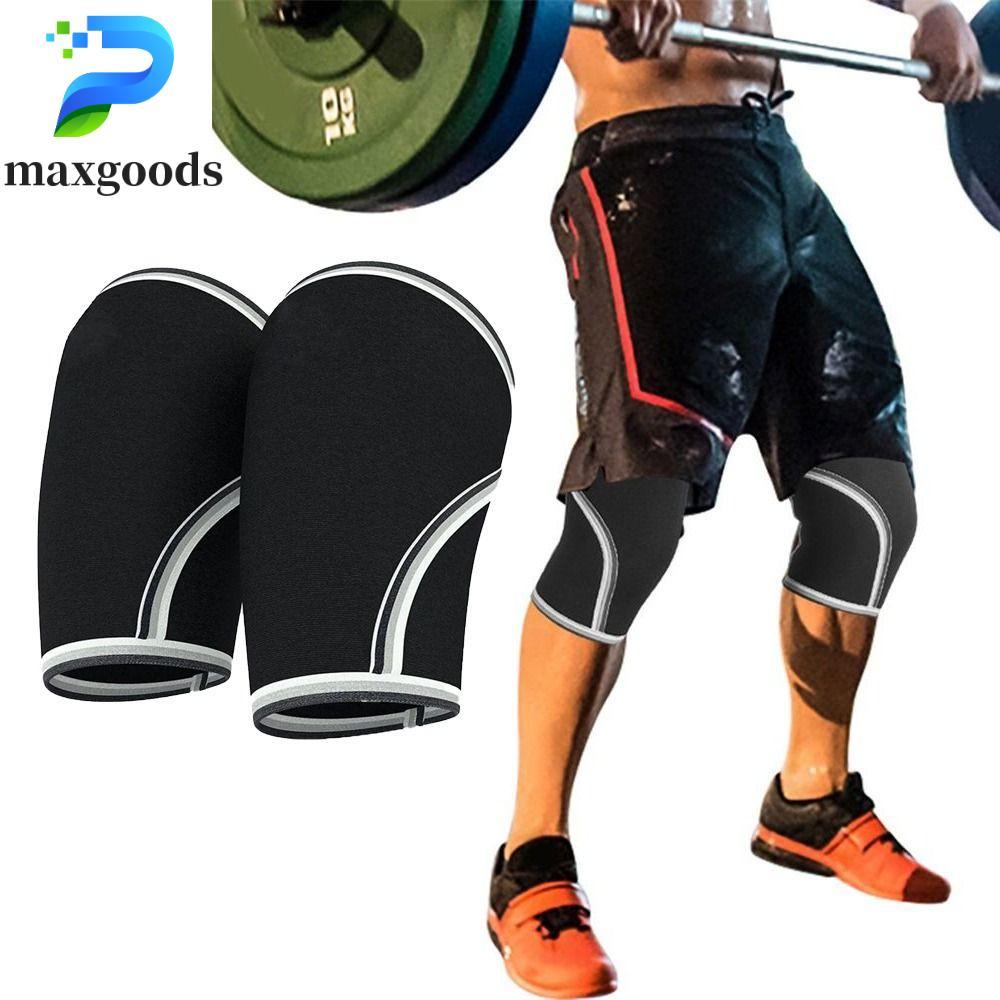 maxgoods Tấm lót tay đầu gối MAXGOODS bằng cao su tổng hợp, độ dày 7mm cho powerlifting và thể thao