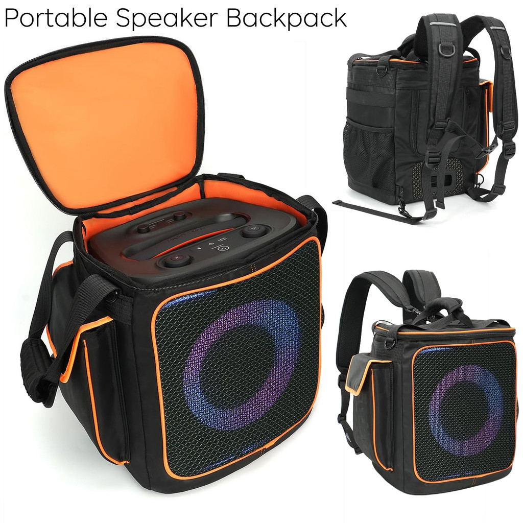 Ba lô loa bảo vệ cho JBL PartyBox Encore2 Loa dự tiệc di động thiết yếu, Túi loa Tương thích cho Hộp