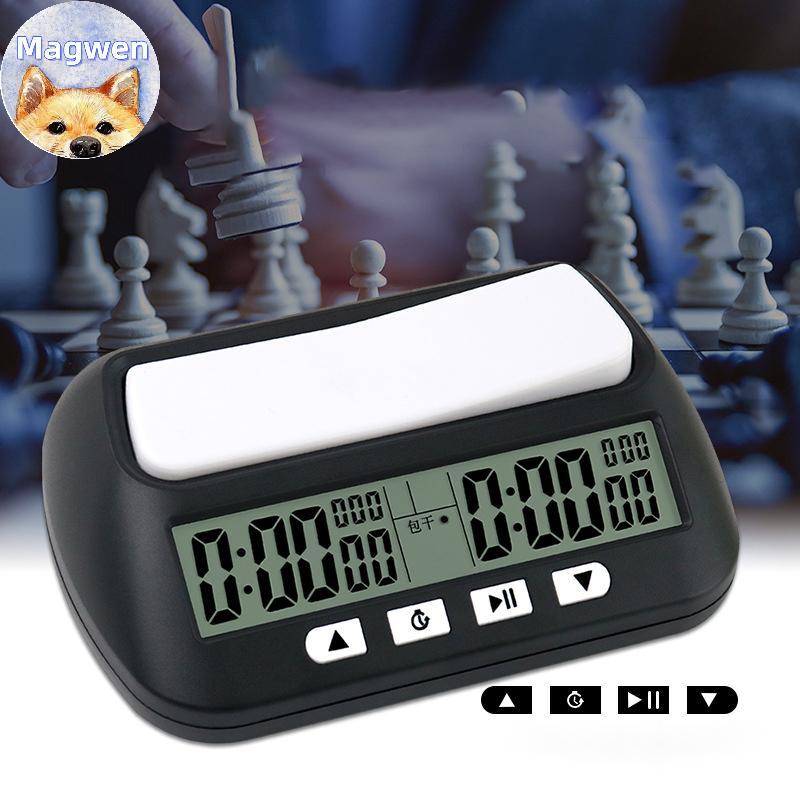 Magwen 3 Trong 1 Đa Năng Di Động Đồng Hồ Cờ Vua Kỹ Thuật Số Hẹn Giờ Trò Chơi Hẹn Giờ VN
