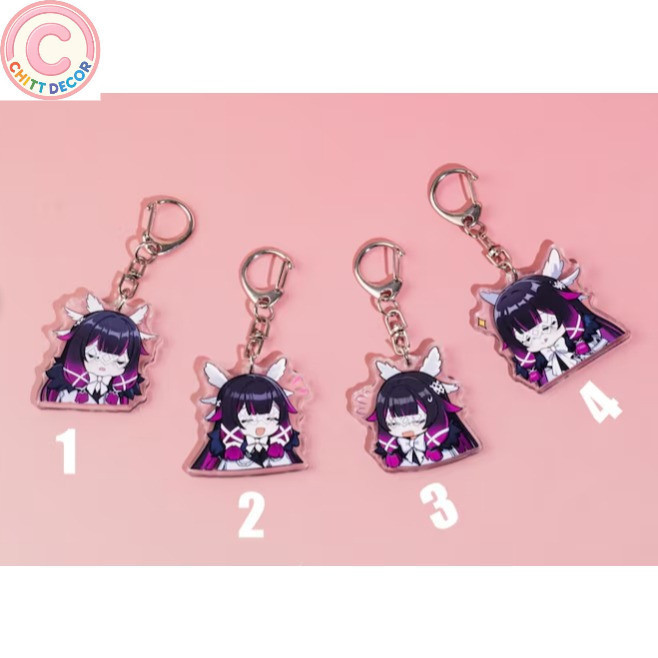 Columbina Genshin Impact Acrylic Keychain - 4 Adorable Designs