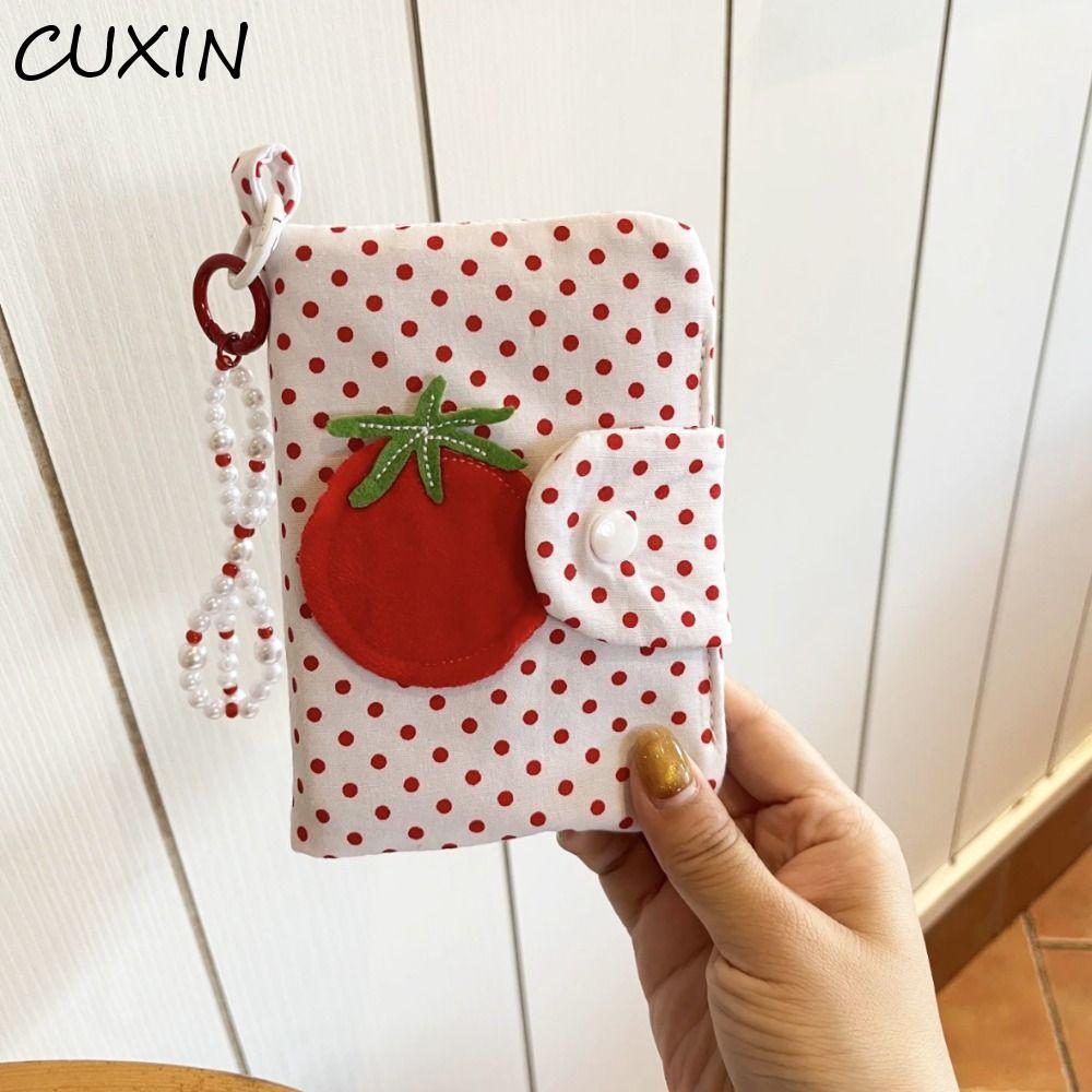 Túi đựng hộ chiếu CUXIN, Ví du lịch cà chua đa chức năng, Ví đựng vé máy bay Hộp đựng thẻ Check-in K