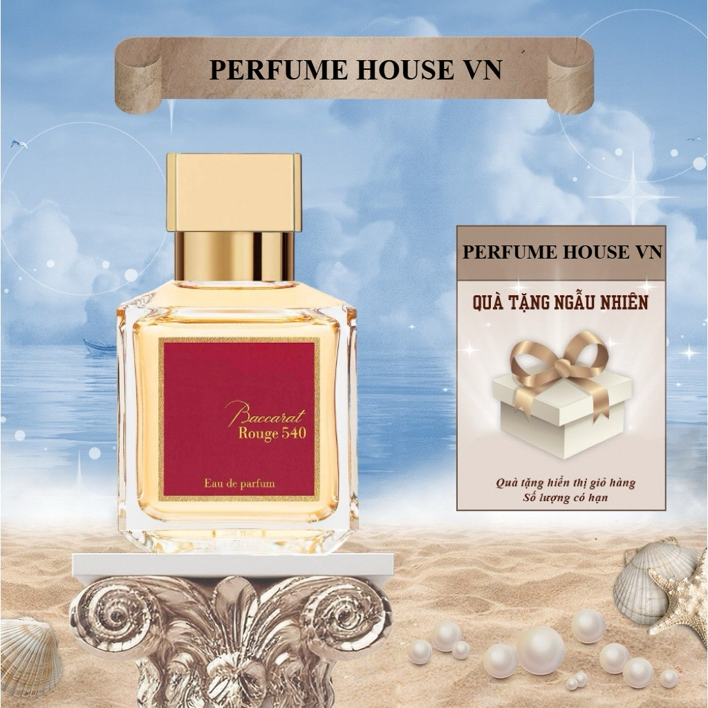 [𝐇𝐎𝐓] Nước Hoa Nữ Chính Hãng  MFK 540 EDP Trắng Full Box 70ml Cô Nàng Ngọt Ngào.