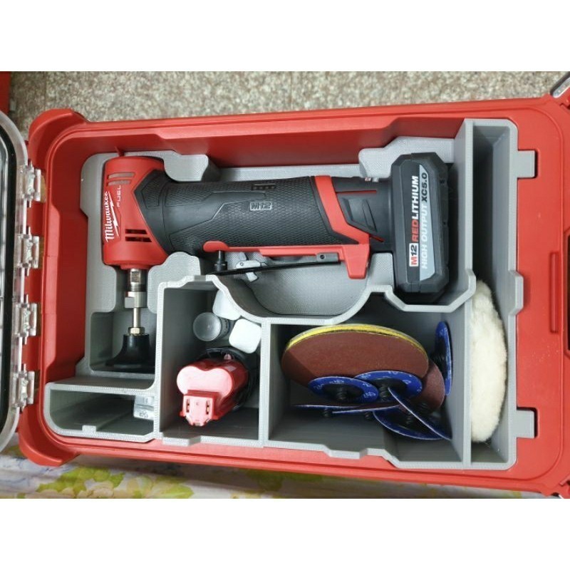 Khay đựng máy mài khuôn milwaukee cho thùng packout 8435