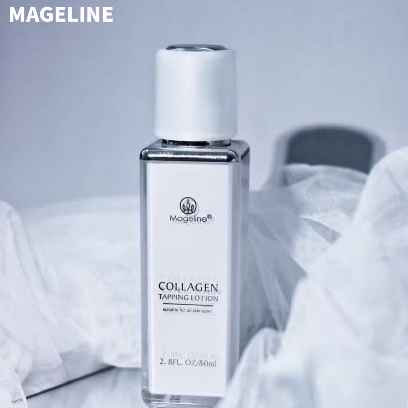 MAGELINE Collagen Pat Sữa dưỡng ẩm lâu trôi Sửa chữa làm trắng tự nhiên Làm mới Kem dưỡng da chống n