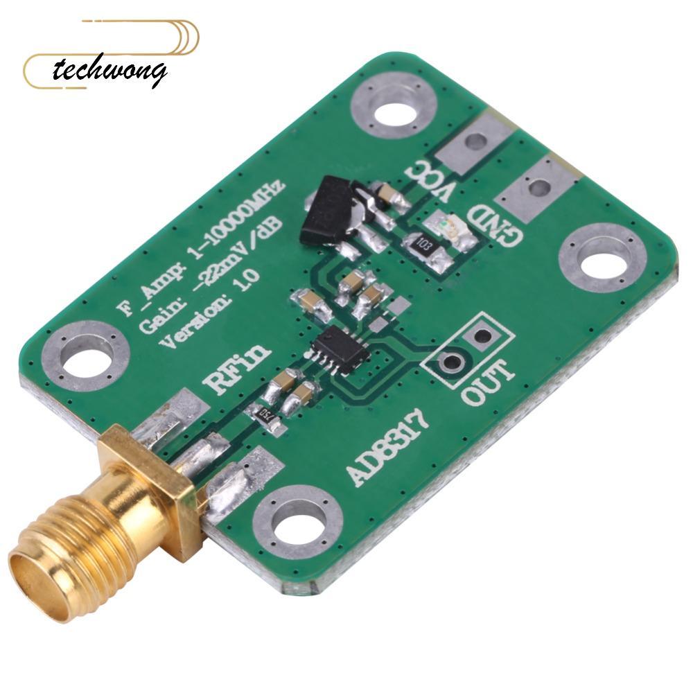 TECHWONG AD8317 Máy dò logic Phát hiện nguồn tín hiệu nguồn, -55dBm đến 0dBm 1M-10000 MHz Máy đo côn