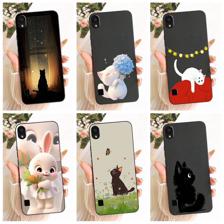 Ốp Điện Thoại Hoạt Hình Dễ Thương Cho ZTE Blade A3 2019 / Blade A3 Lite / Blade A5 2019 Vỏ Mèo Đáng 