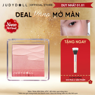   MỚI  Phấn Má Hồng Satin Blush JUDYDOLL 5g Long Lanh Mịn Tệp Da 