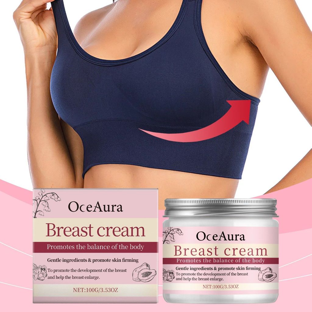 New Product#OCEAURA Papaya Breast Firming Cream Moisturizing, Firming, Plumping, Smooth, Delicate Ma