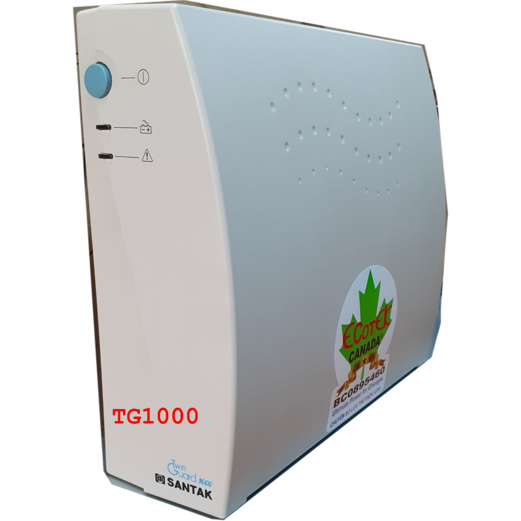 Bộ Lưu Điện UPS Santak TG1000 1000VA Chính Hãng Cũ Đẹp Chưa Kèm Ắc Quy Cho PC