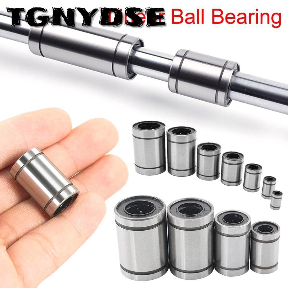 TGNYDSE Vòng bi tuyến tính Thanh thép Chrome Trục bền LM3UU LM4UU LM5U LM6UU
