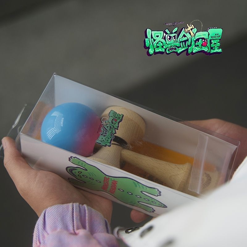 Monster KENDAMA House KENDAMA Cuộc thi chuyên nghiệp Thể dục Người mới bắt đầu Giới thiệu Kỹ năng hợ