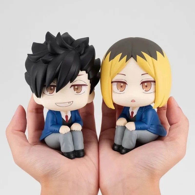 Haikyuu Kozume Kenma Tetsurou kuroo Hinata Shoyo Oikawa Tooru Bóng chuyền Hình Đồ Chơi Mô Hình