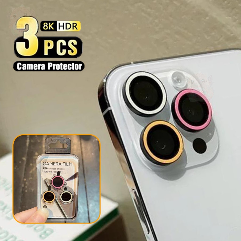 [đóng gói hộp] Dành cho iPhone 16 Pro Max 15 14 13 12 11 Pro White Tiger 9D Kính cường lực tròn kính