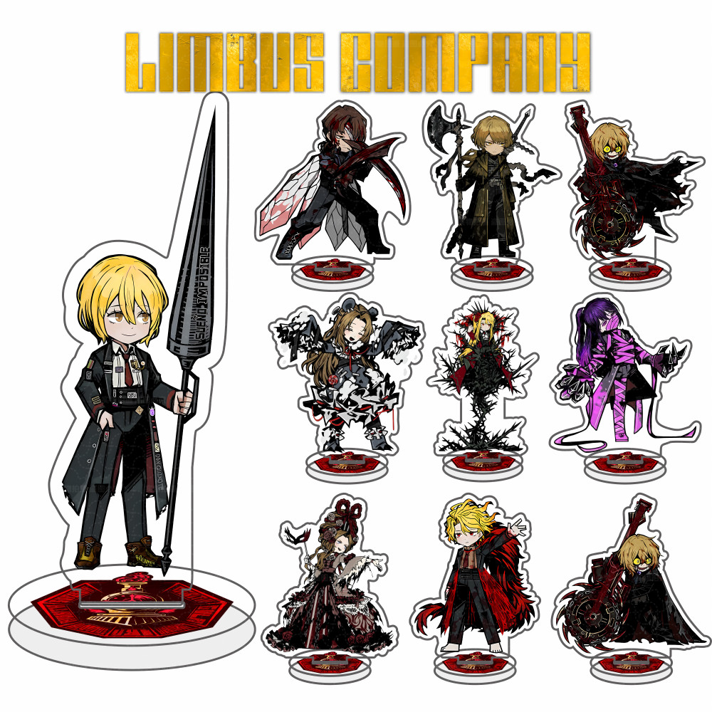 Limbus Company Yi Sang Acrylic Stand Faust Model Display Anime Goods Collection Desk Decoration