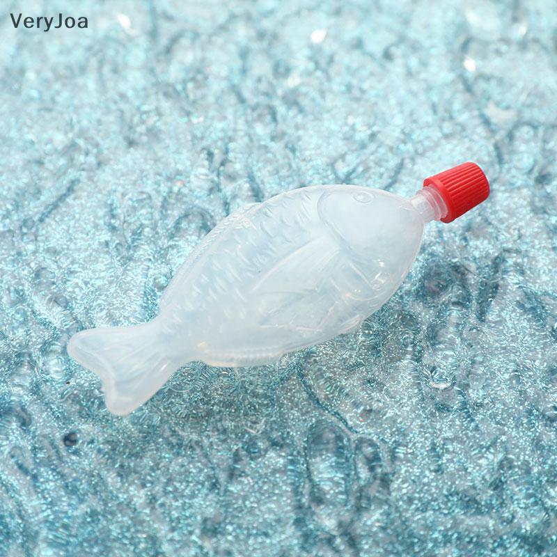 [Very] 10Pcs Fish-Shaped 8.5ml Soy Sauce Disposable Sauce Bottle Sushi Seasoning Bottle TH