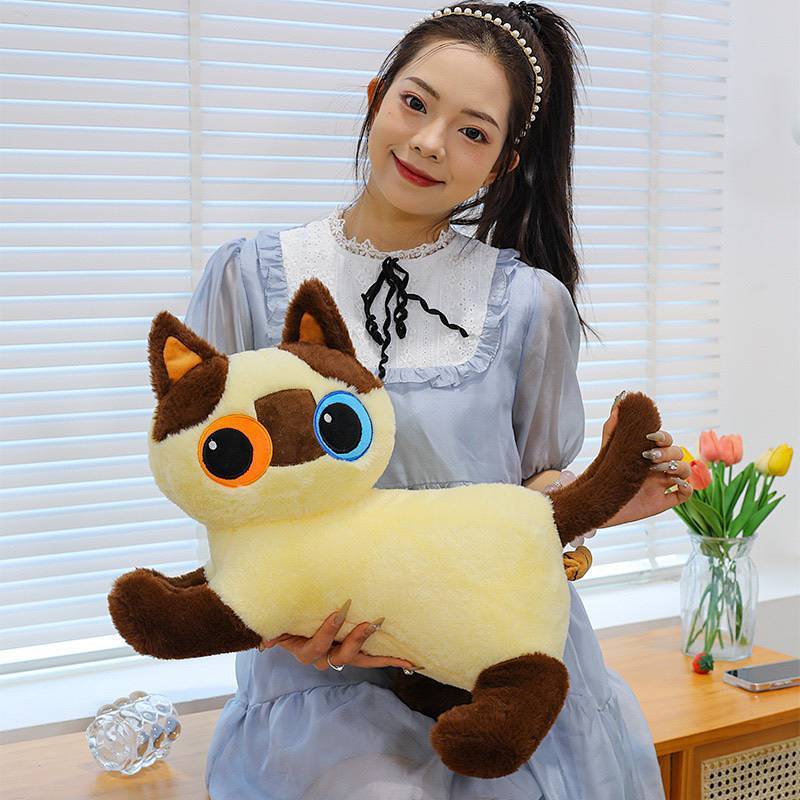 Capybara Adzuki Beans Mud Doll Plush Toy Pillow Doll Cute Lying Version Doll Cli0