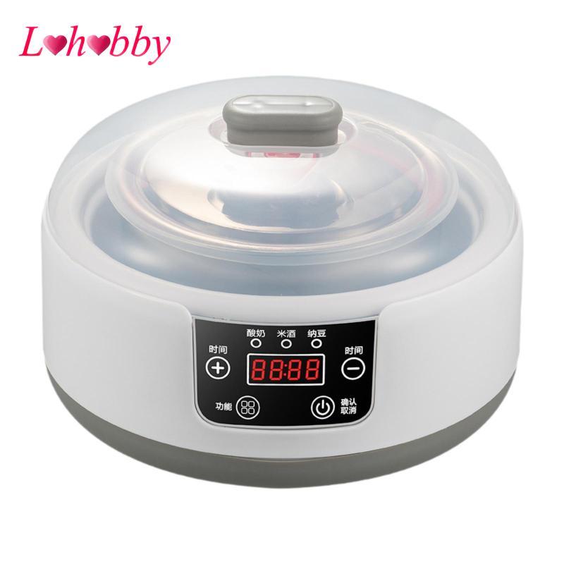 Máy làm sữa chua điện Hy Lạp màn hình cảm ứng với hộp lên men thời gian thông minh để làm nhà bếp và sữa chua tại nhà
