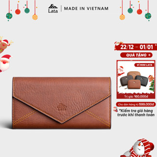  Ví Lata  Thời trang nữ kiểu cầm tay dáng dài - Ví da VN52  