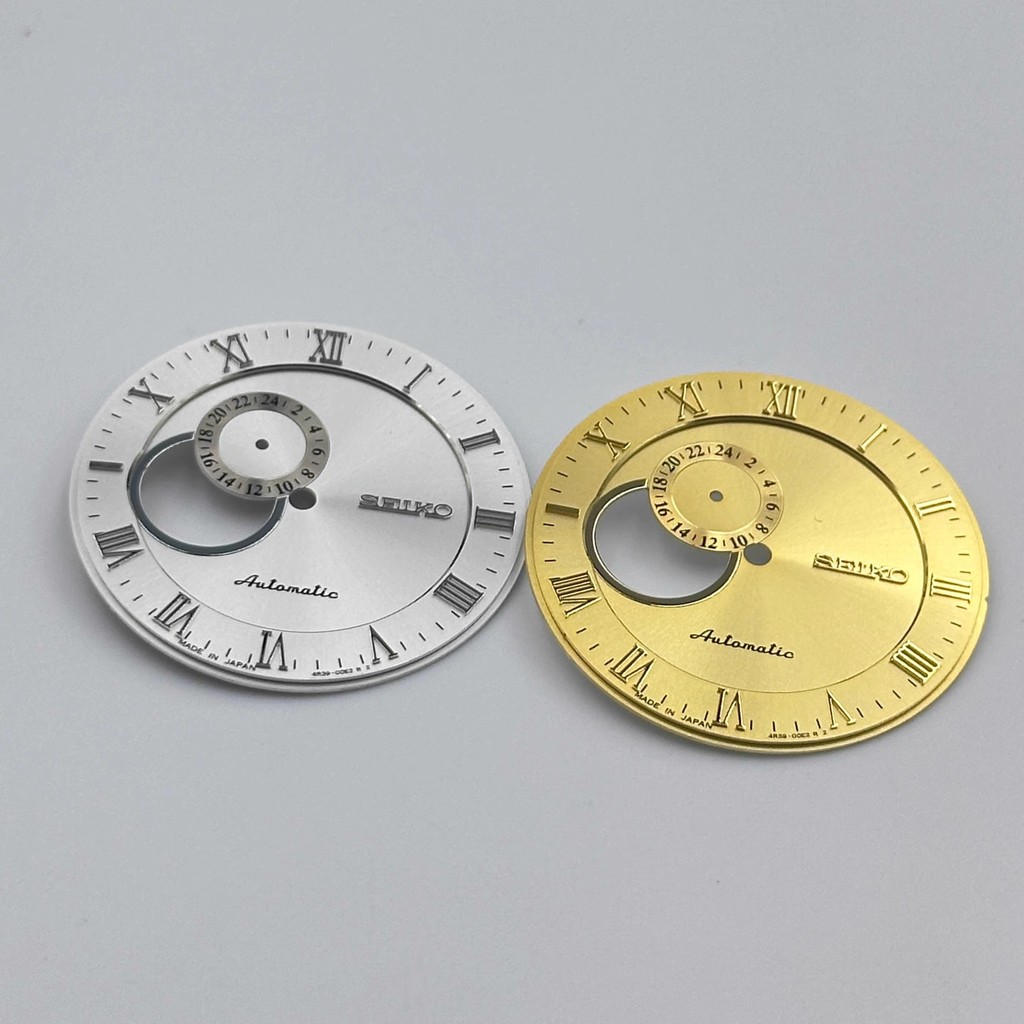 [2025] Nhật ký số La Mã NH39 Phong cách mới Mặt số sửa đổi Vải họa tiết mặt trời 34mm Thích hợp cho 