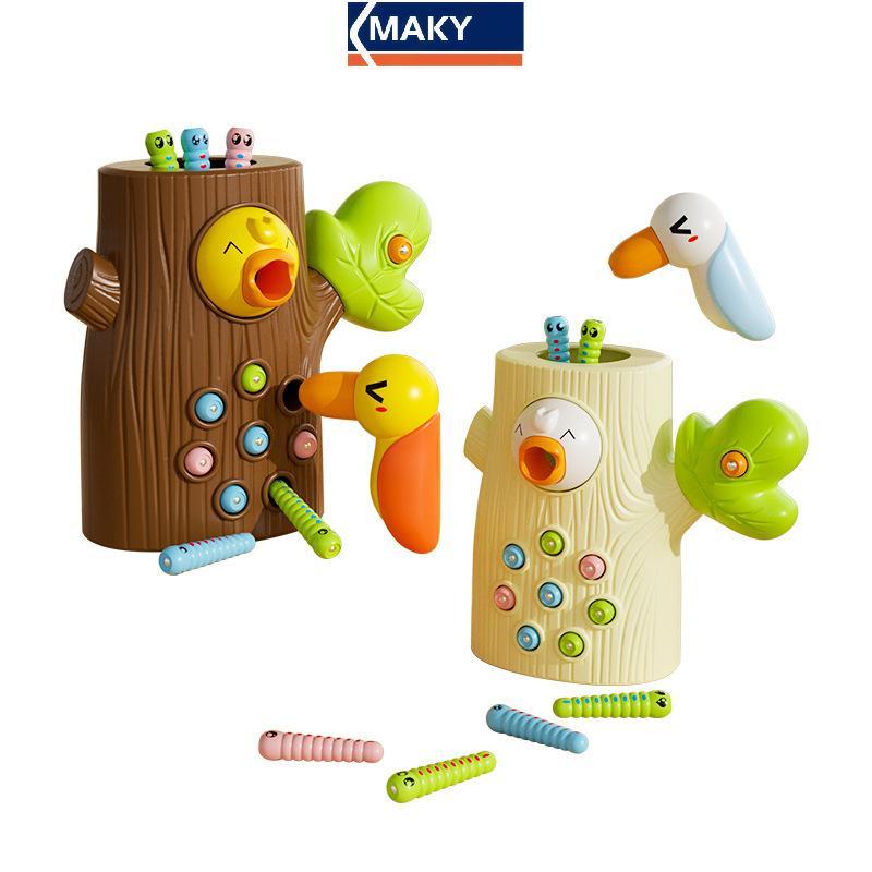 Đồ chơi MAKY cho lứa tuổi 2-4; Đồ chơi Montessori, Kỹ năng vận động tinh xảo Đồ chơi tập đi từ 2-4 t