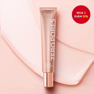  Der.j Zero Pore Soft Focus Makeup Primer Base Cream Liquid Foundation Sản phẩm chăm sóc da Kem che khuyết điểm làm sáng da dưỡng ẩm tự nhiên Even Skin Tone Girl BB Cream 30ml 