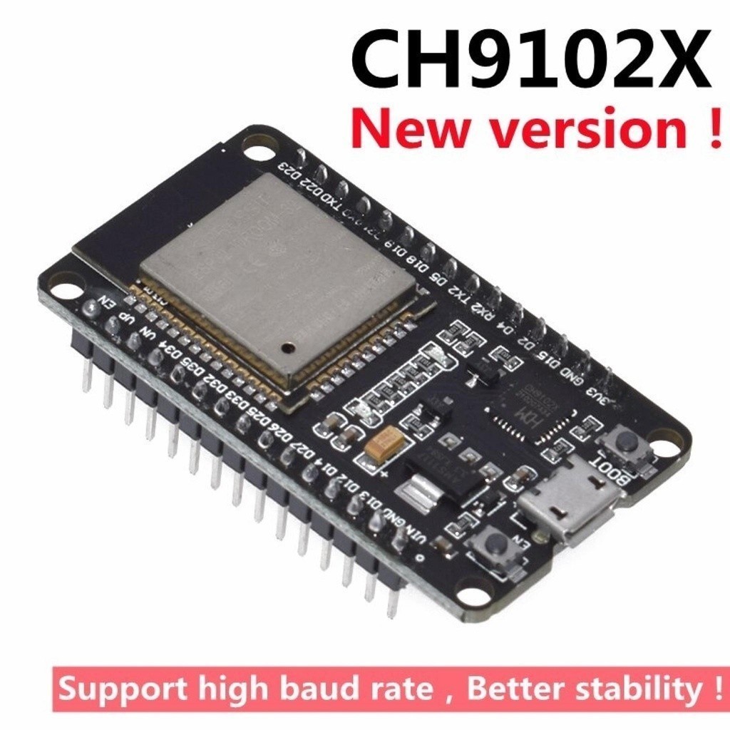 ESP32 Micro USB CH9102X WiFi+ Bluetooth Lõi Kép ESP32- ESP-WROOM-32 30pin