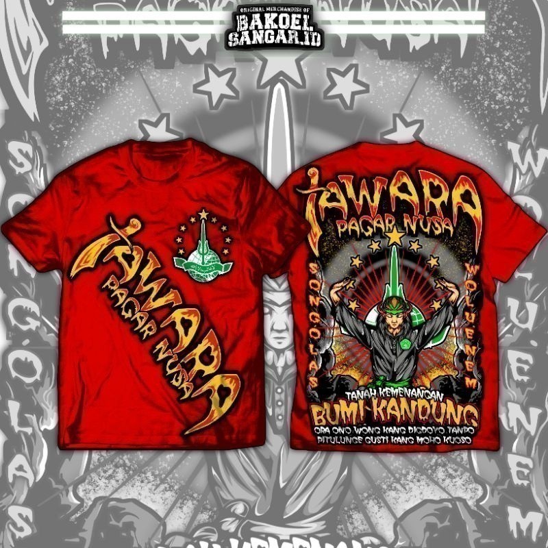 Hàng Rào Thời Trang 2025 Nusa Champion Áo Thun Đỏ Hàng Rào Nusa Khu Vực Áo Thun Mới Nhất Pagar Nusa 