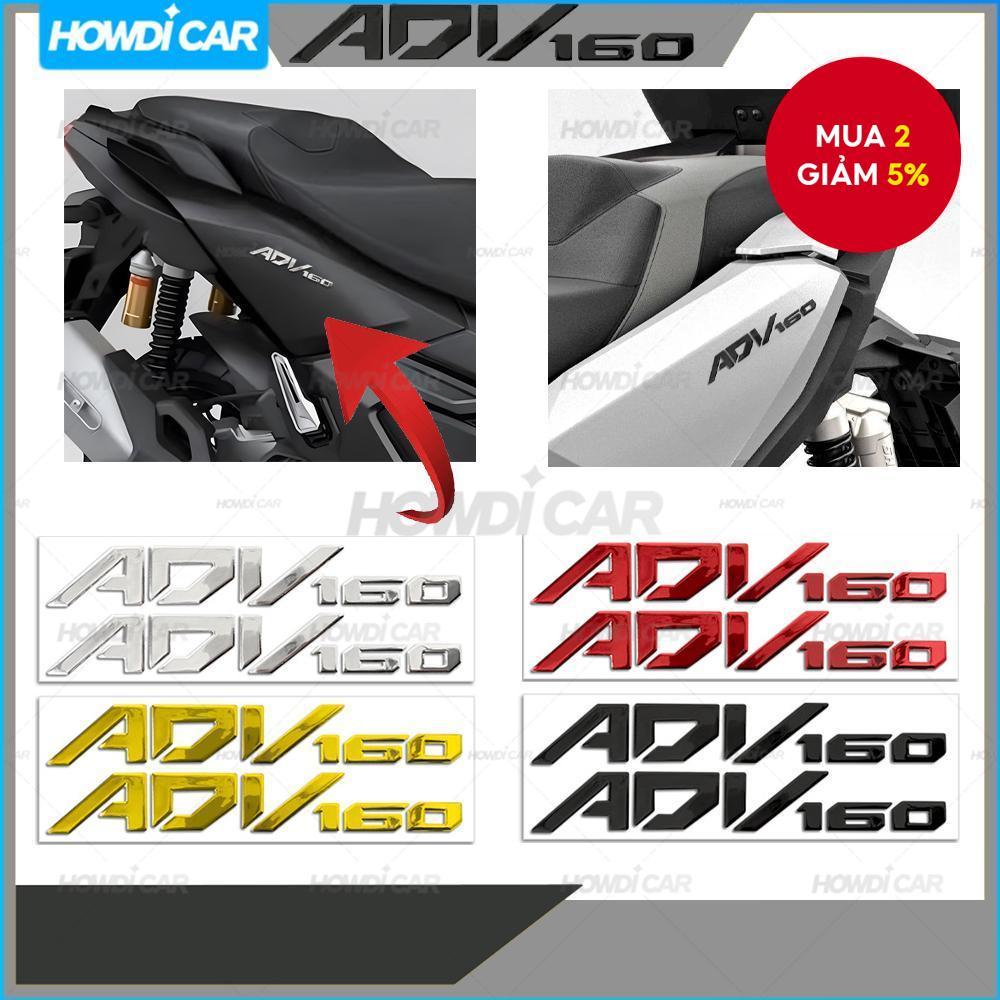 Mới 1/2 nhãn dán mềm cho logo xe máy HONDA ADV 160