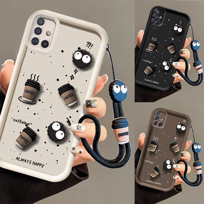 Ốp lưng samsung a71 4g Samsung a71 5g ốp lưng cốc cà phê Vỏ điện thoại bảo vệ chống rơi