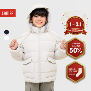  Áo khoác chần bông bé trai CANIFA áo phao có mũi siêu nhẹ siêu ấm 2OT25C004 