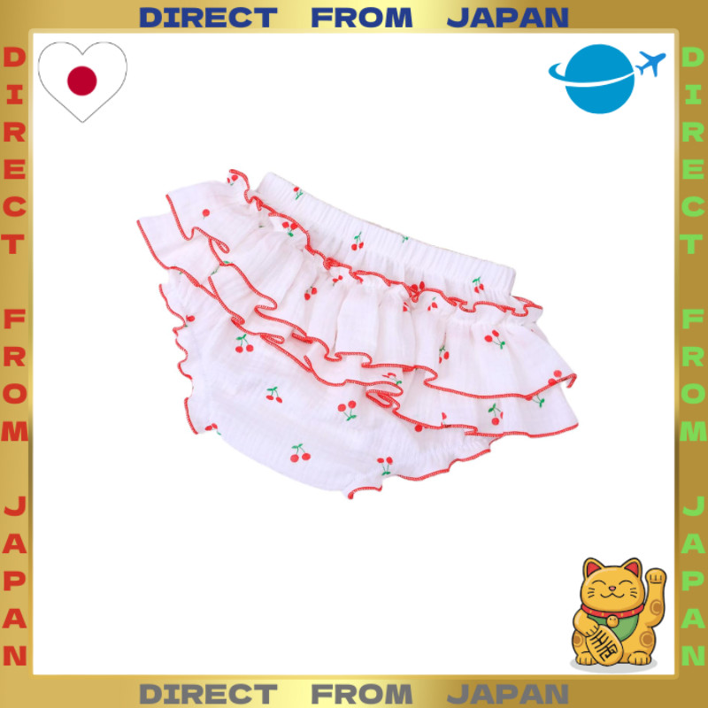 【DIRECT FROM JAPAN】Baby Clothes Overpants Shorts Pumpkin Pants Gauze Cotton Undergarment Summer Wear