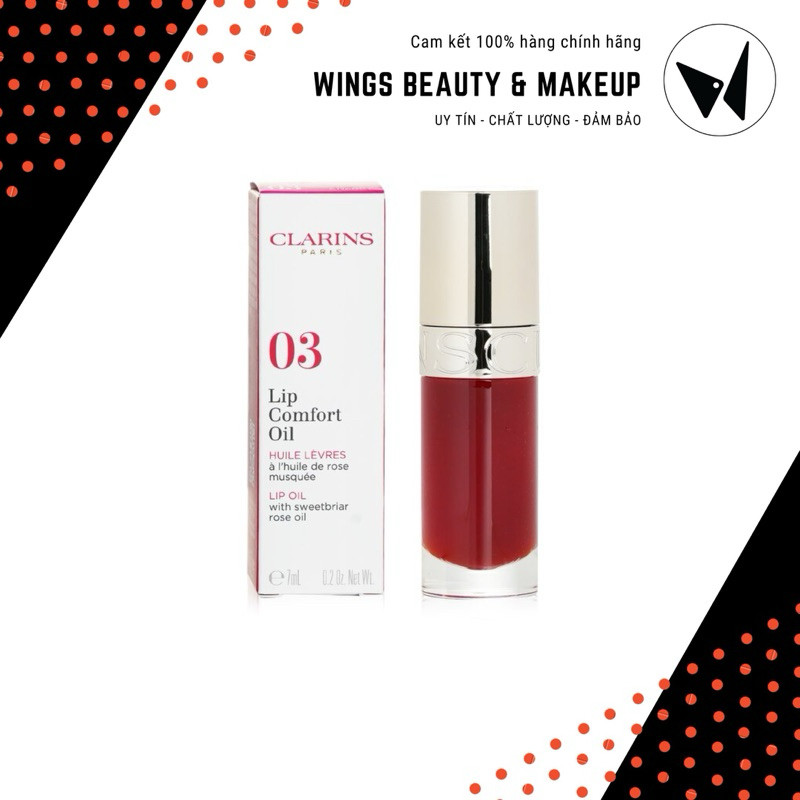 CLARINS - Dầu dưỡng môi Lip Comfort Oil chính hãng