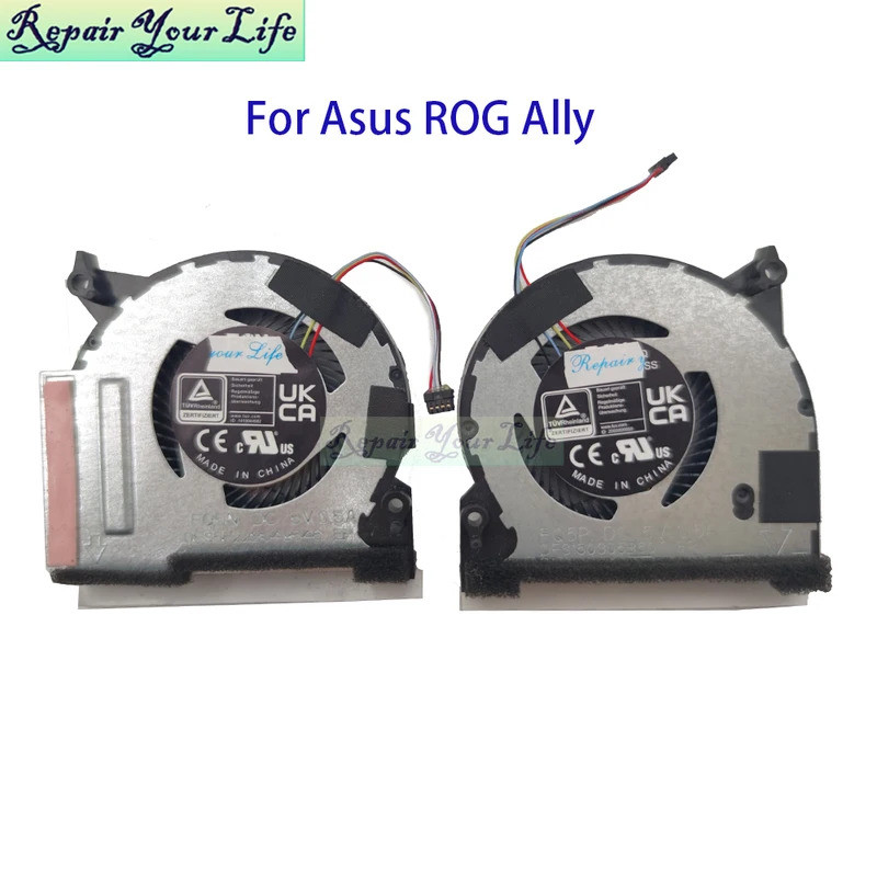 Quạt Làm Mát Cầm Tay Điều Khiển PC Phần Cho Asus Rog Ally RC71L 2023 13NR0GY0M01011 13NR0GY0M02011 6