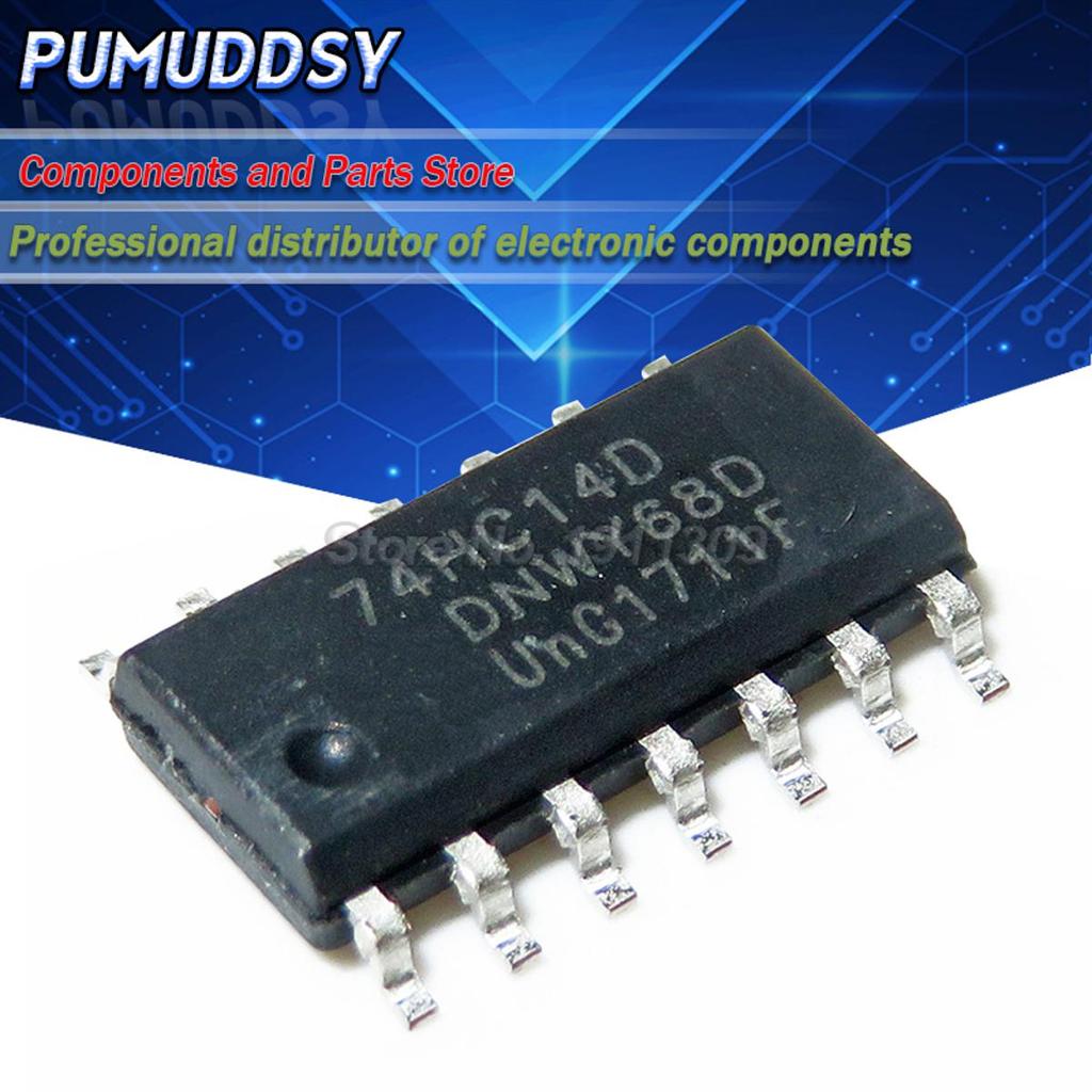 20 Chiếc 74HC14D 74HC14 SN74HC14D SOP14 Mạch Tích Hợp