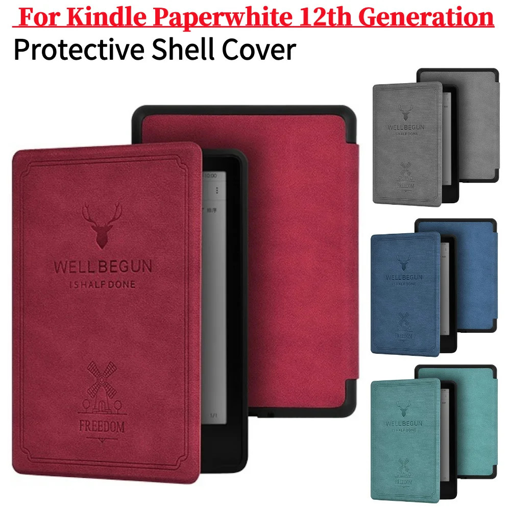 Ốp Bảo Vệ Ebook Chống Sốc Cho Kindle Paperwhite Thế Hệ Thứ 12 Cho Kindle Colorsoft Signature Edition