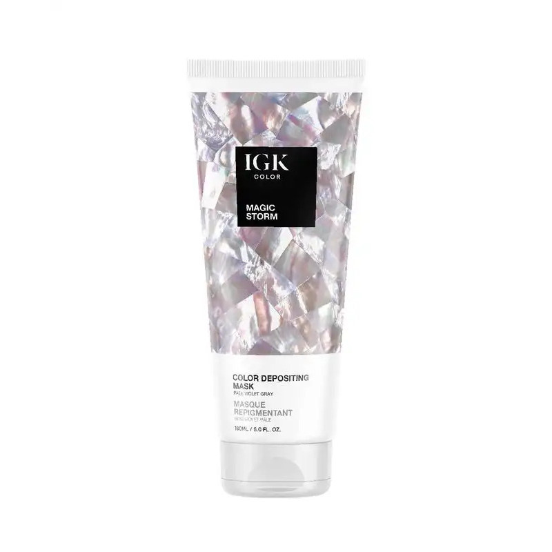 IGK COLOR DEPOSITING HAIR MASK | Conditioning + Hydrate + Shine | Color Intensity + Hydration + Smoo