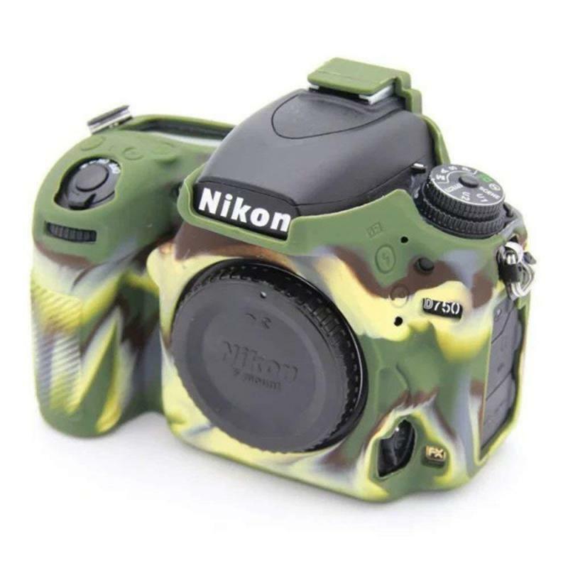 Ốp Lưng Camera Silicon Bảo Vệ Cho Máy Ảnh Nikon D7500 D750 D810 D850 Vỏ Silicon