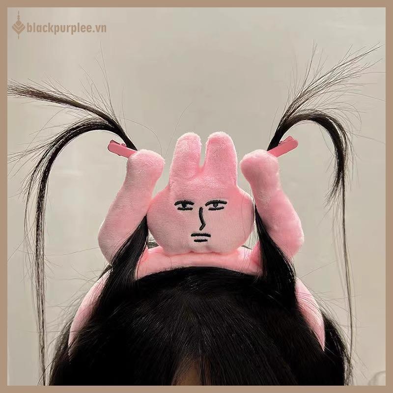 BURPLE 1 Fun Raise Your Hands To Pull Your Hair, Pink Bunny s, Funny Fun s, Grab Bangs, Hair Ties, M