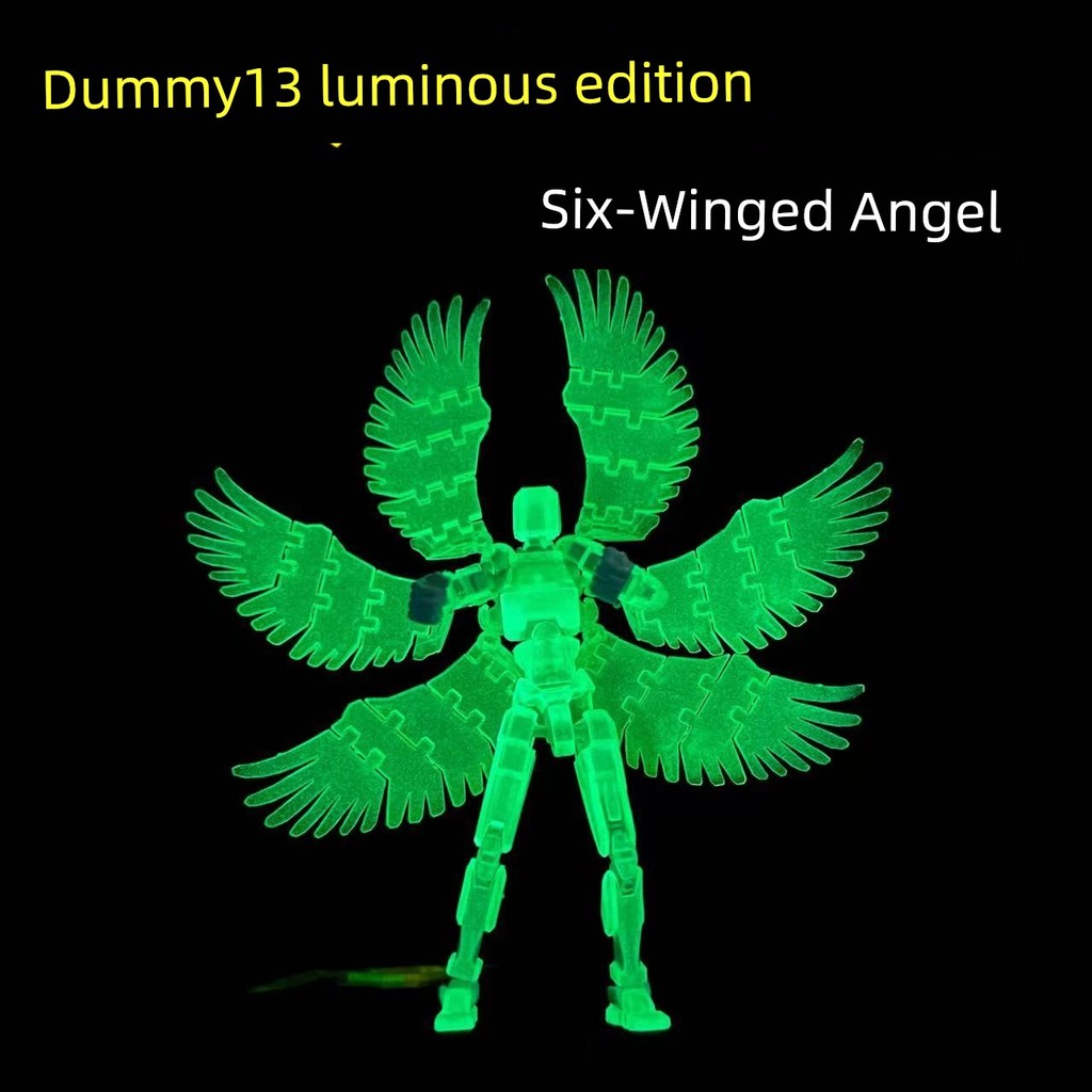 dummy 13 action figure Hình Dạ Quang Lucky Joint Assembly Hành Động