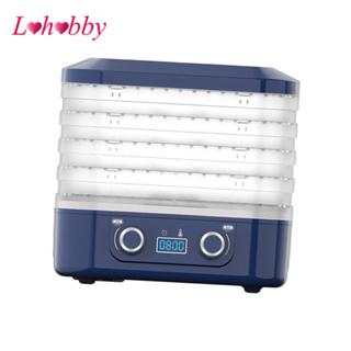 Máy sấy thực phẩm điện Máy sấy rau củ 5 lớp 160W Máy sấy thịt bò đa chức năng có thể tái sử dụng cho chó bò